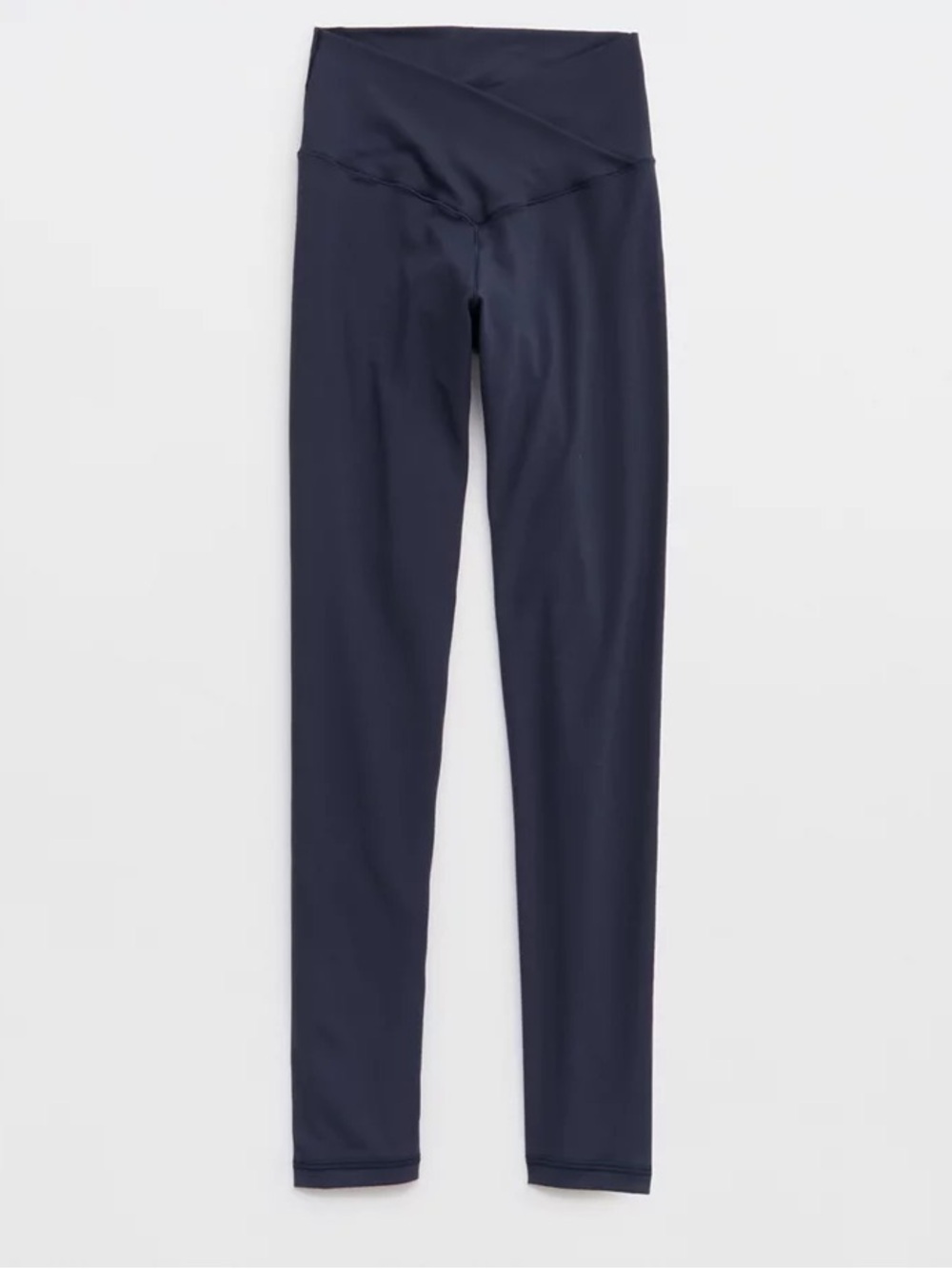 aerie Offline V-Waist Navy High-Rise Leggings Flattering Slimming Pilates Yoga - Picture 4 of 12